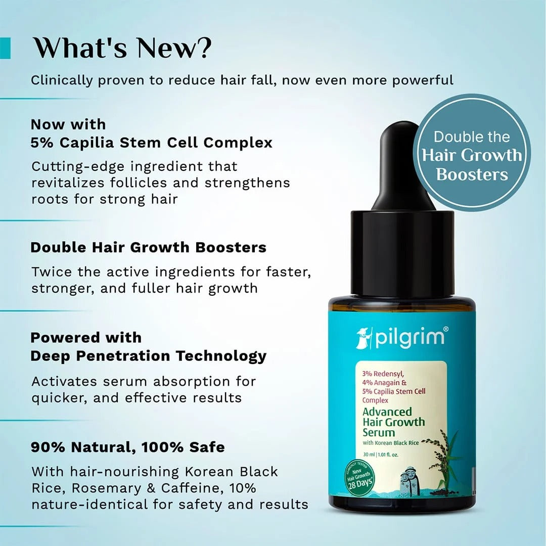 Pilgrim Advanced Hair Growth Serum