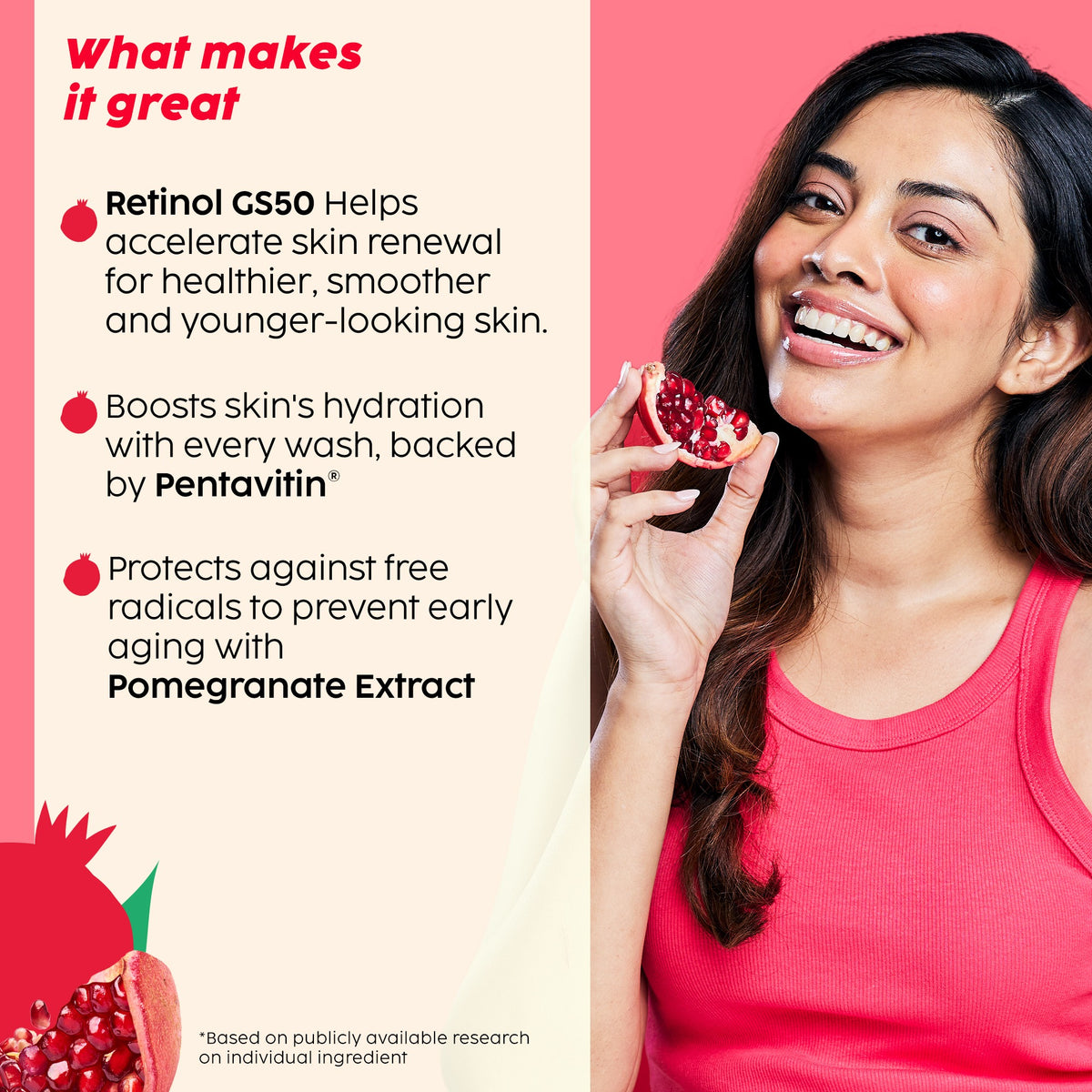 Plix Pomegranate Youth Renewal Juicy Cleanser – 100ml