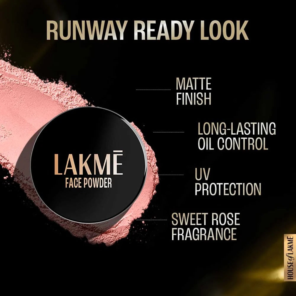 Lakmé Forever Matte Face Powder Warm Pink – 40g