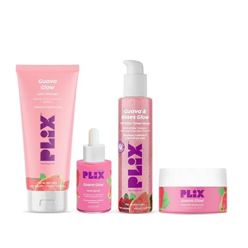 Plix Guava Glow Combo Kit