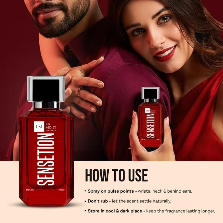 Lamont Sensation Perfume – 100ml Fragrance Spray