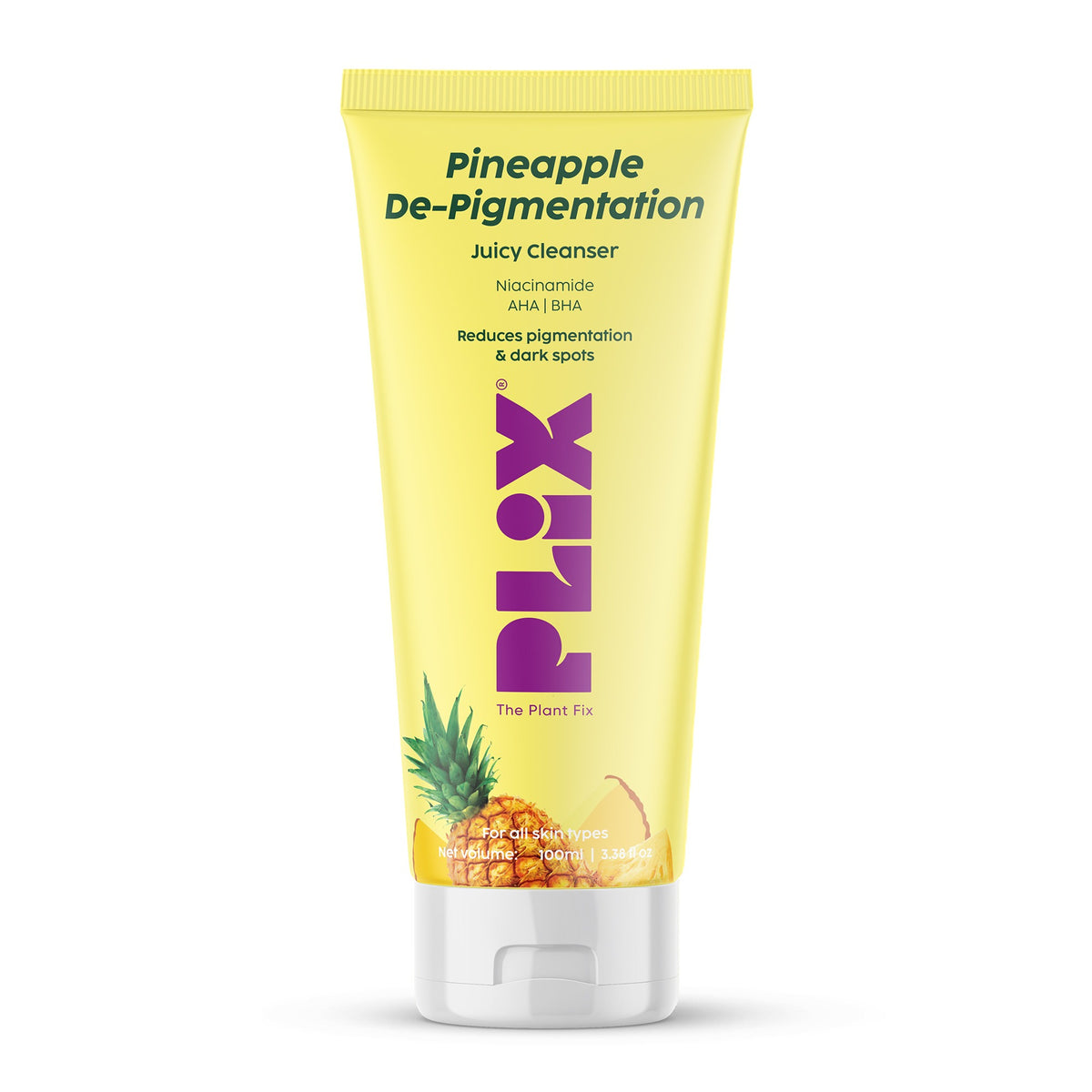 Plix Pineapple De-Pigmentation Juicy Cleanser – 90ml