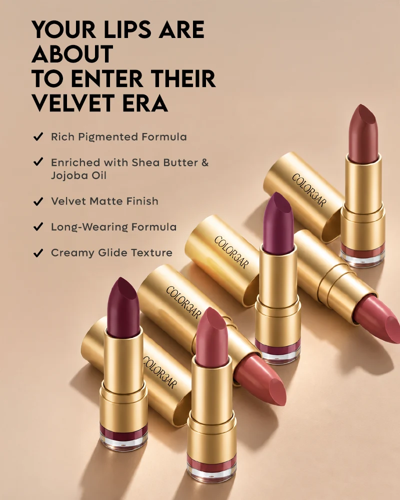 Colorbar Velvet Matte Lipstick – Tantrum | Statement Matte Lip Colour