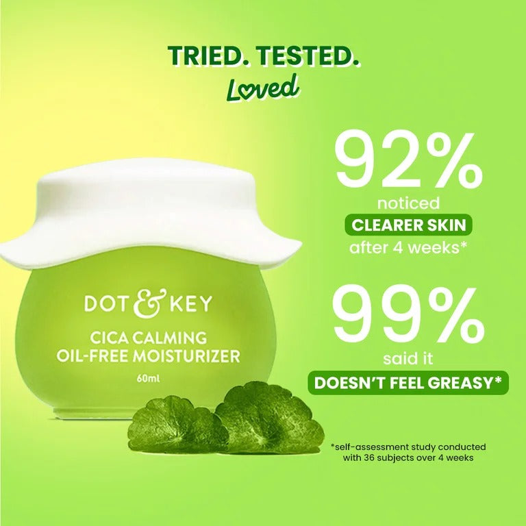 Dot & Key Cica + Niacinamide Oil-Free Gel Moisturizer – 60 ml
