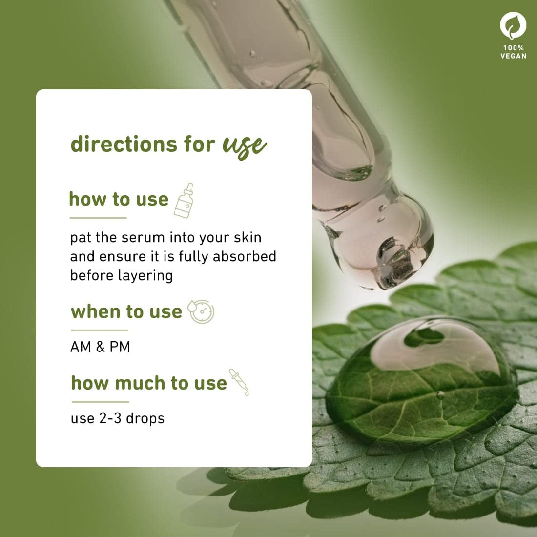 Plum Green Tea & Zinc Complex 3% Serum With AcnacidolTM BG & natural AHAs