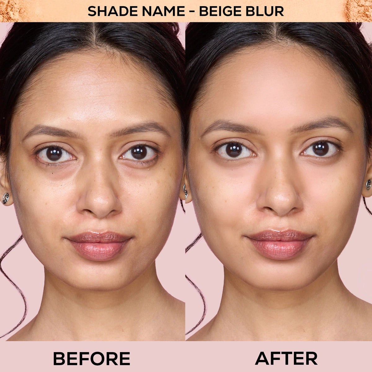 RENÉE Bollywood Compact Powder – Beige Blur, 9g