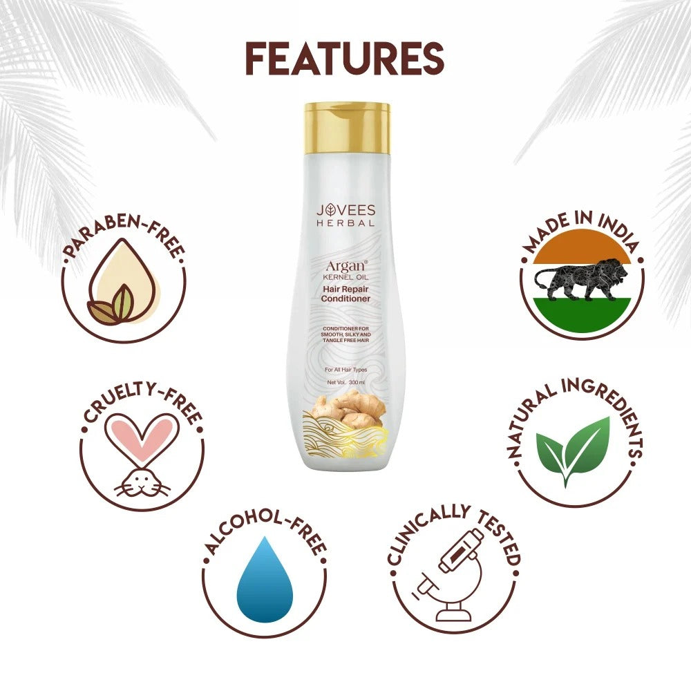 Jovees Argan Kernel Oil Hair Repair Conditioner, 300ml