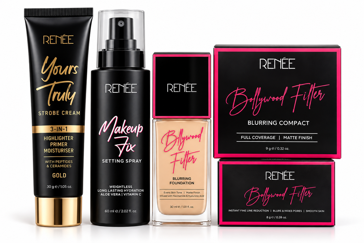 RENÉE Blurred Filter Full Face Makeup Combo