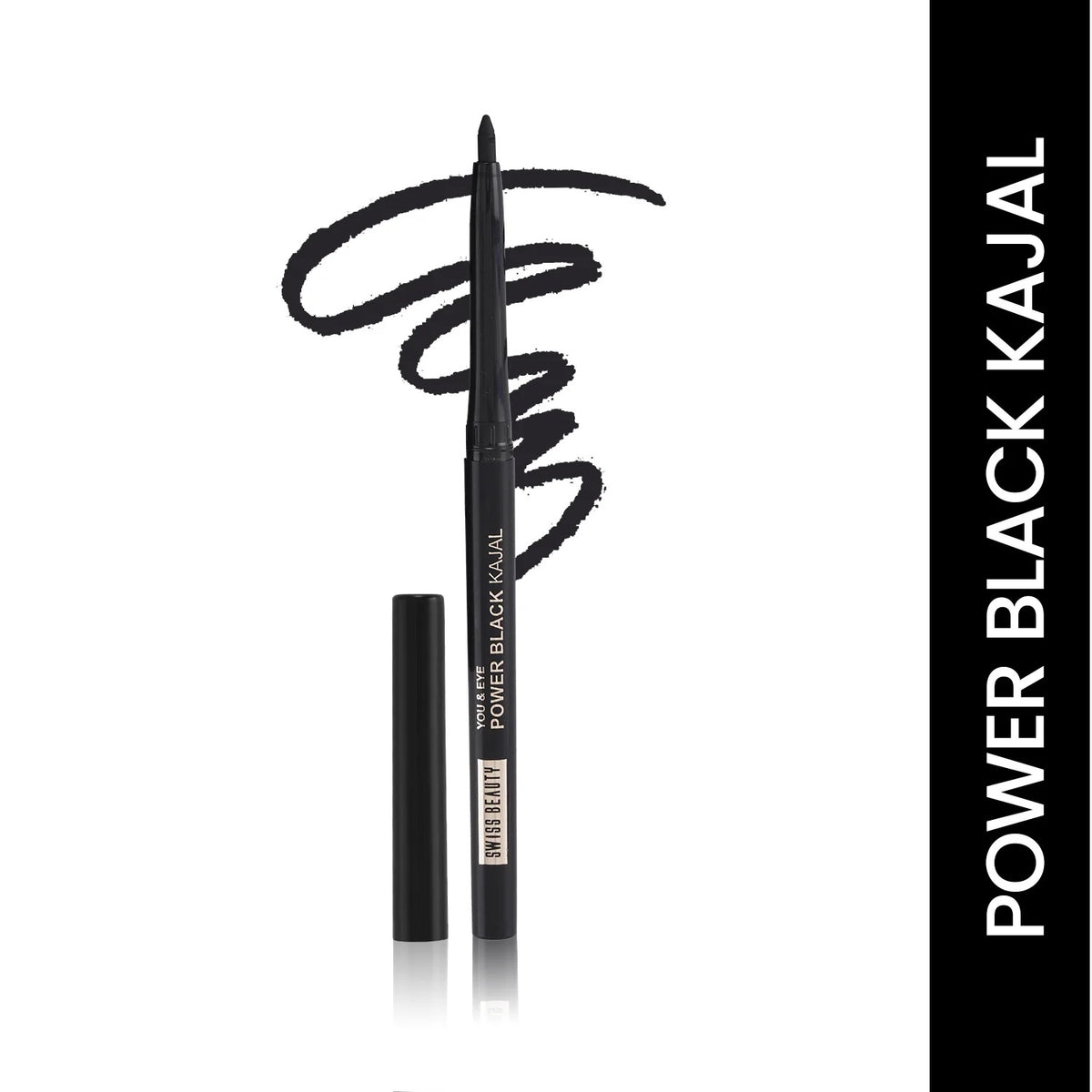 Swiss Beauty You & Eye Power Black Kajal – 0.30g