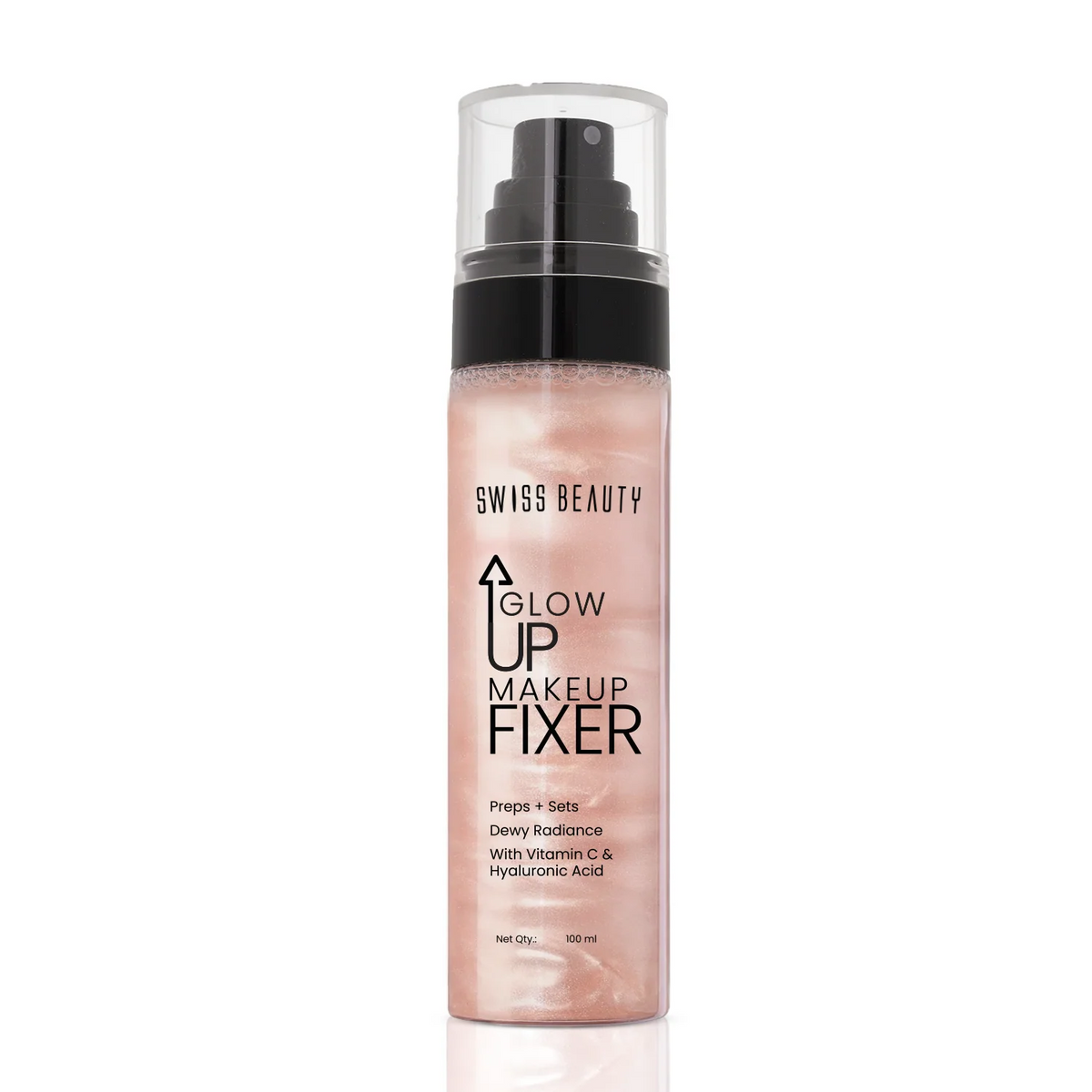 Swiss Beauty Glow Up Makeup Fixer Spray, 100ml