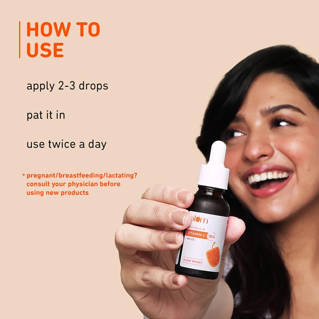 Plum Vitamin C Facial Serum – 20ml