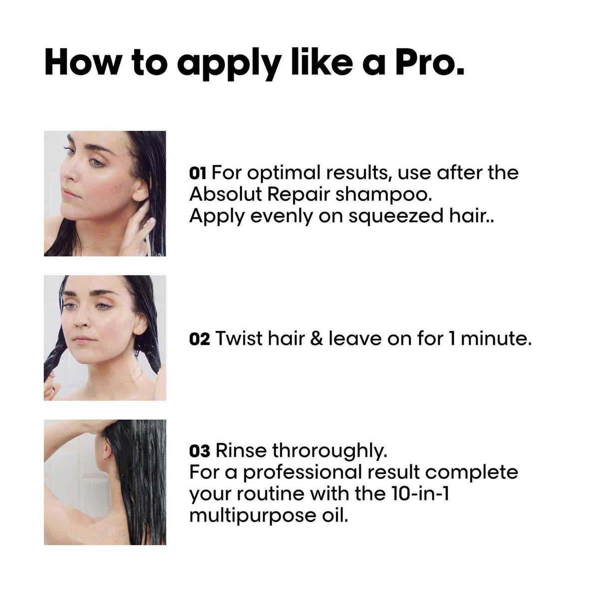 L’Oréal Professionnel Absolut Repair Hair Mask for Damaged Hair – 490 g