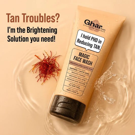GHAR Magic Face Wash for Everyday Facial Cleansing