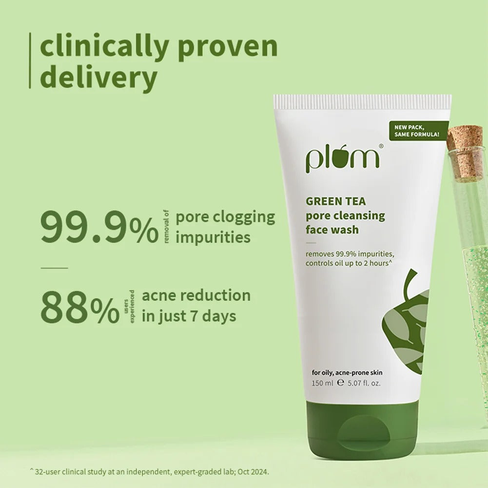 Plum Green Tea & Zinc Super-Matte SPF 50 Sunscreen Gel For Oily & Acne-Prone Skin