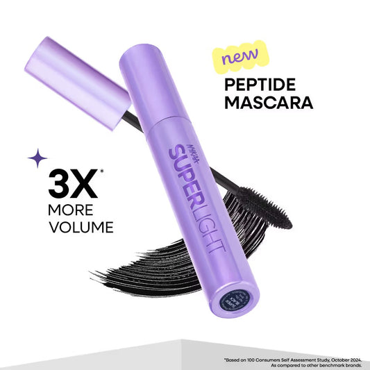 Nykaa Cosmetics Superlight Volumizing Peptide Mascara, 9ml