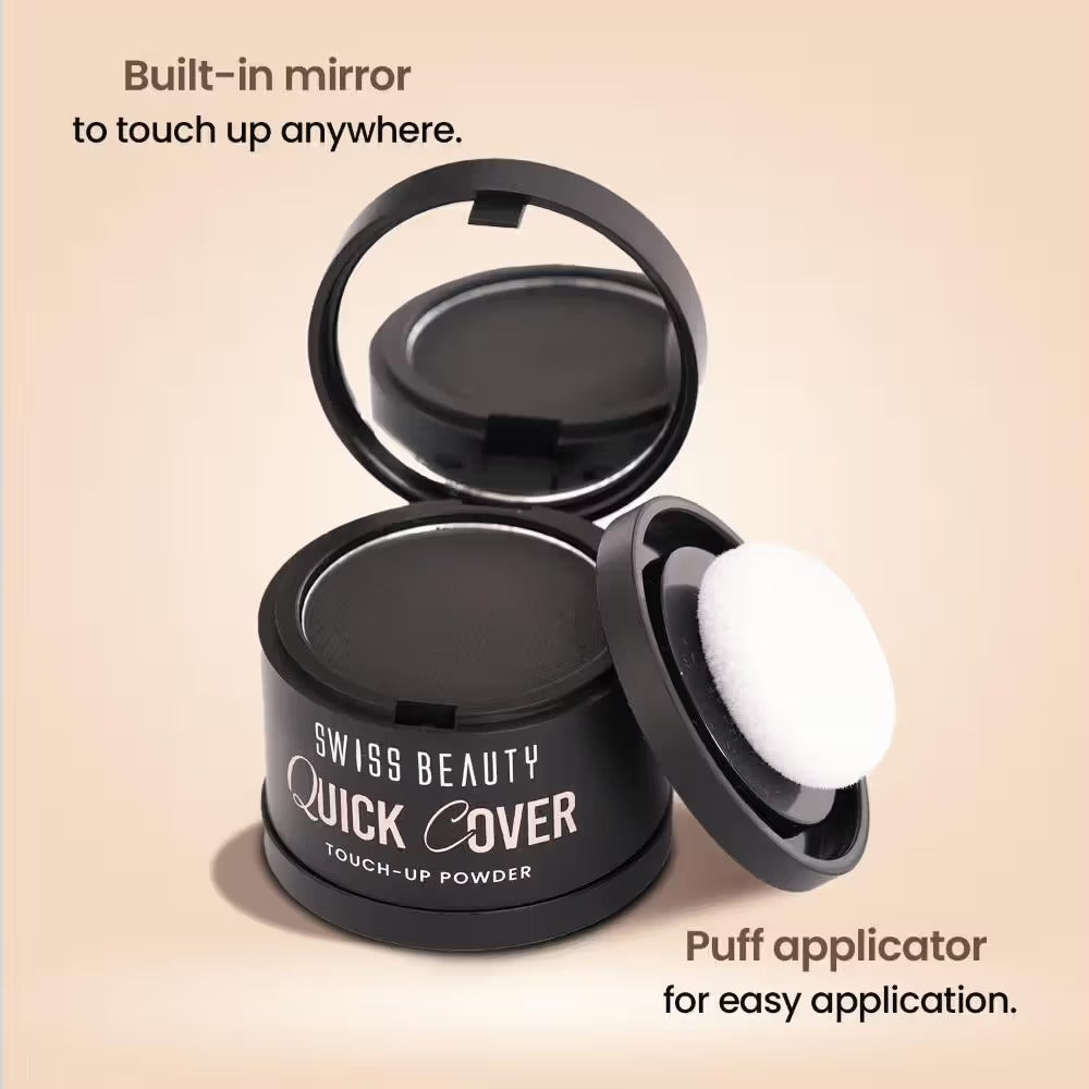 Swiss Beauty Quick Cover Touch-up Powder - Mocha Brown