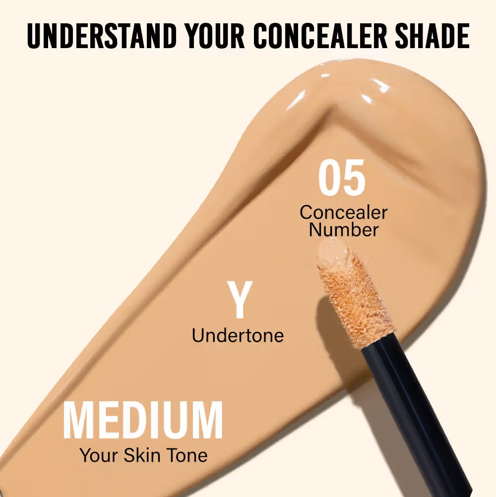 Nykaa Matte To Last Full Coverage Liquid Concealer - 05Y Medium, 4.5g