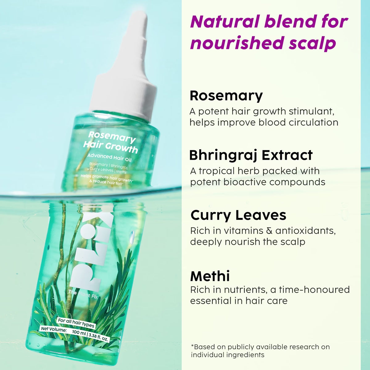Plix Rosemary Hair Growth Advanced Hair Oil