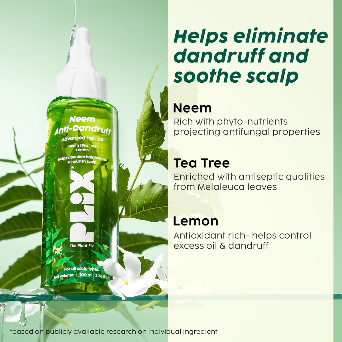 Plix Neem Advanced Anti-Dandruff Hair Oil
