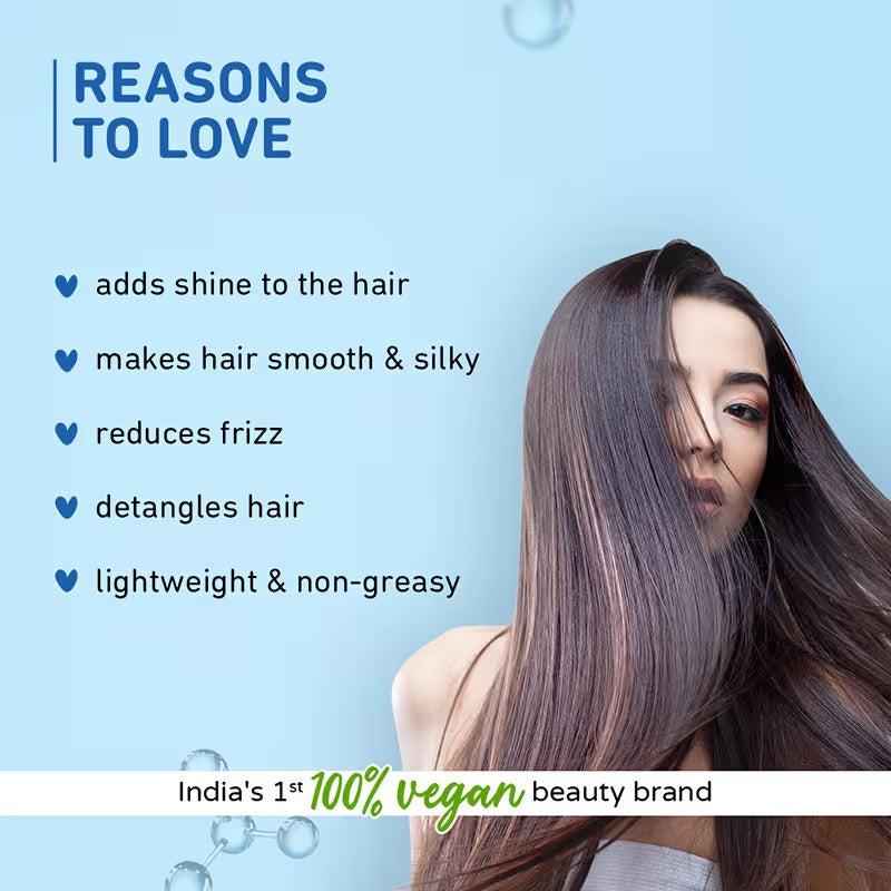Plum Coconut & Squalane Nutri-Shine Hair Serum For Smooth- Shiny Hair