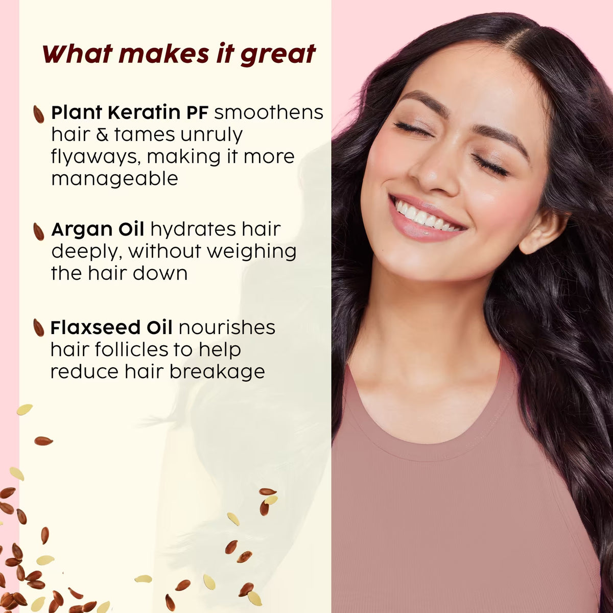 Plix Flaxseed Ultra Smooth Conditioner for Frizz-Free Hair