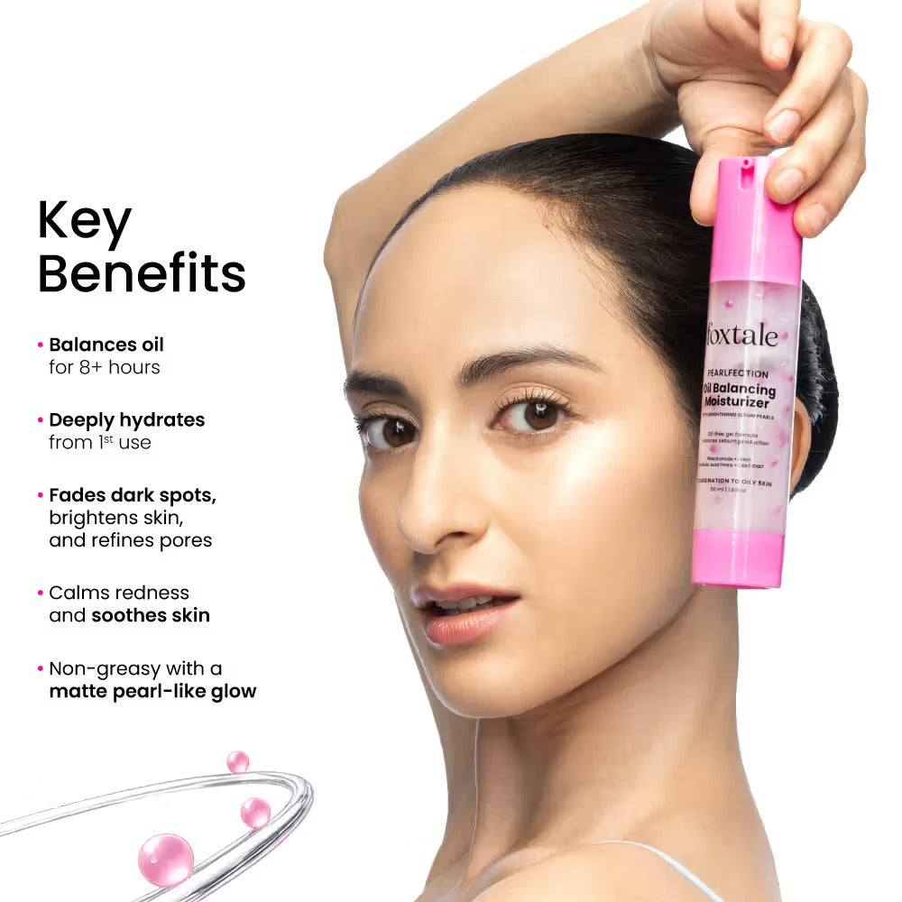 Foxtale Niacinamide & Cica Moisturizer for Oily Skin