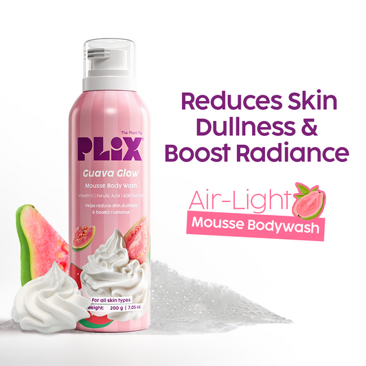 Plix Guava Whipped Mousse Body Wash – 200ml