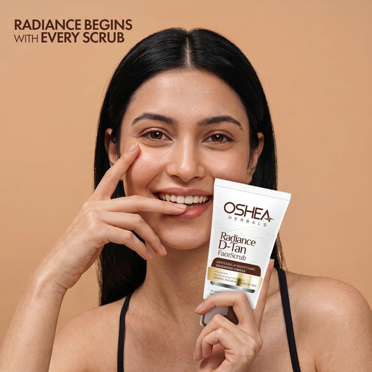 Oshea Radiance D-Tan Face Scrub – 120g