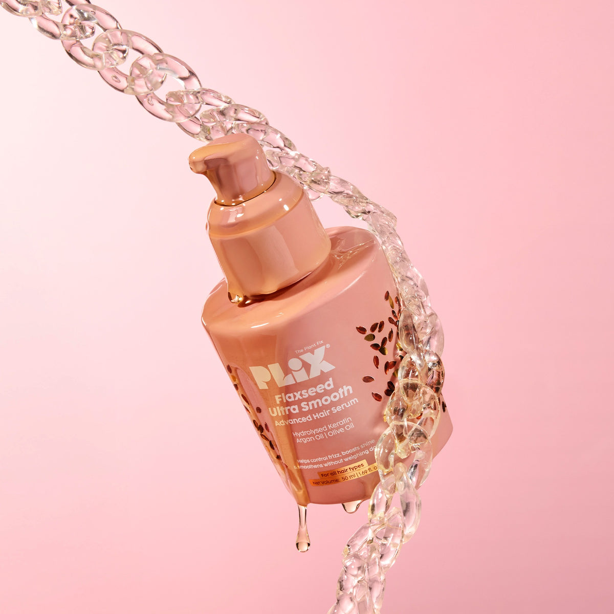 Plix Flaxseed Ultra Smooth Hair Serum for Shine