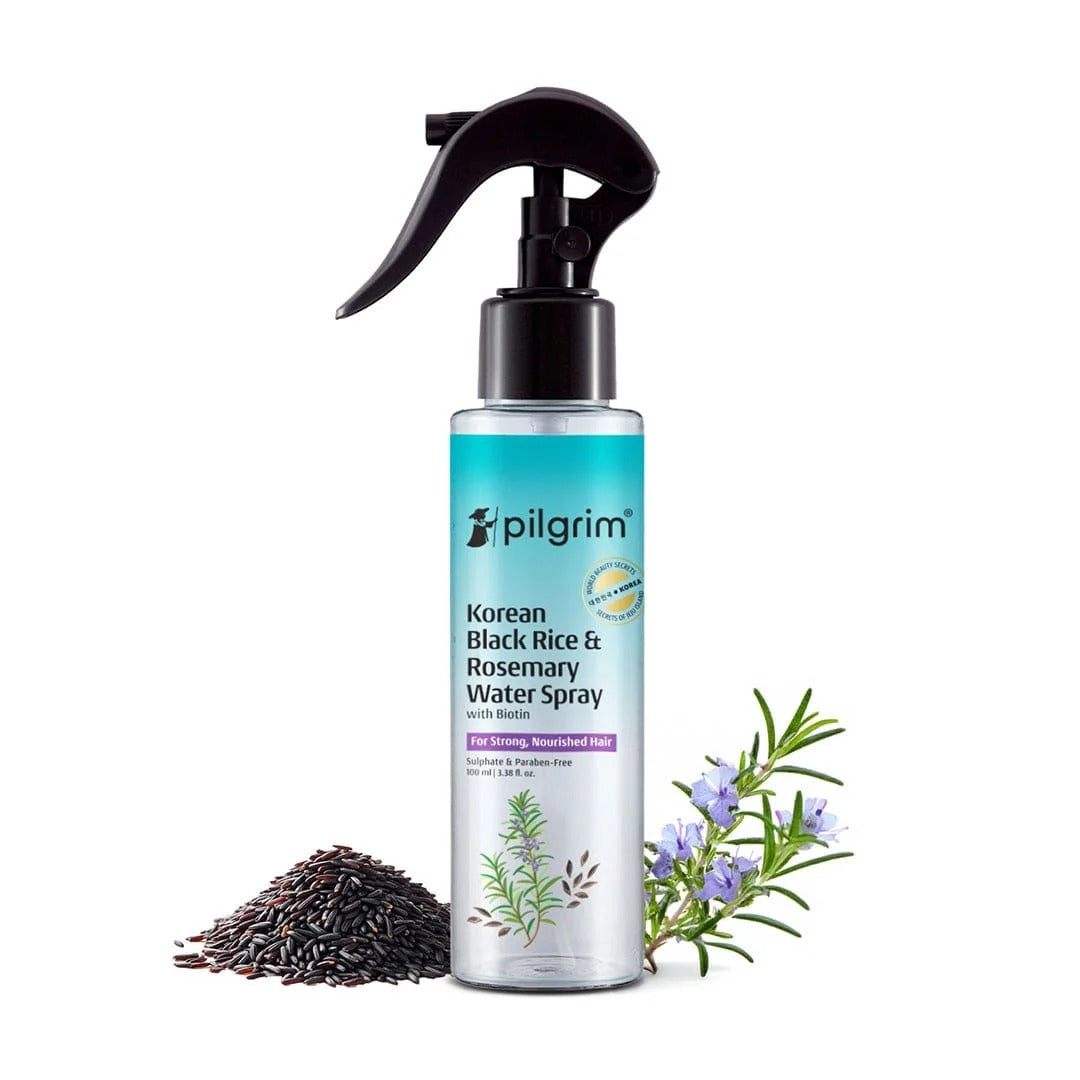 Pilgrim Korean Black Rice & Rosemary Water with Biotin