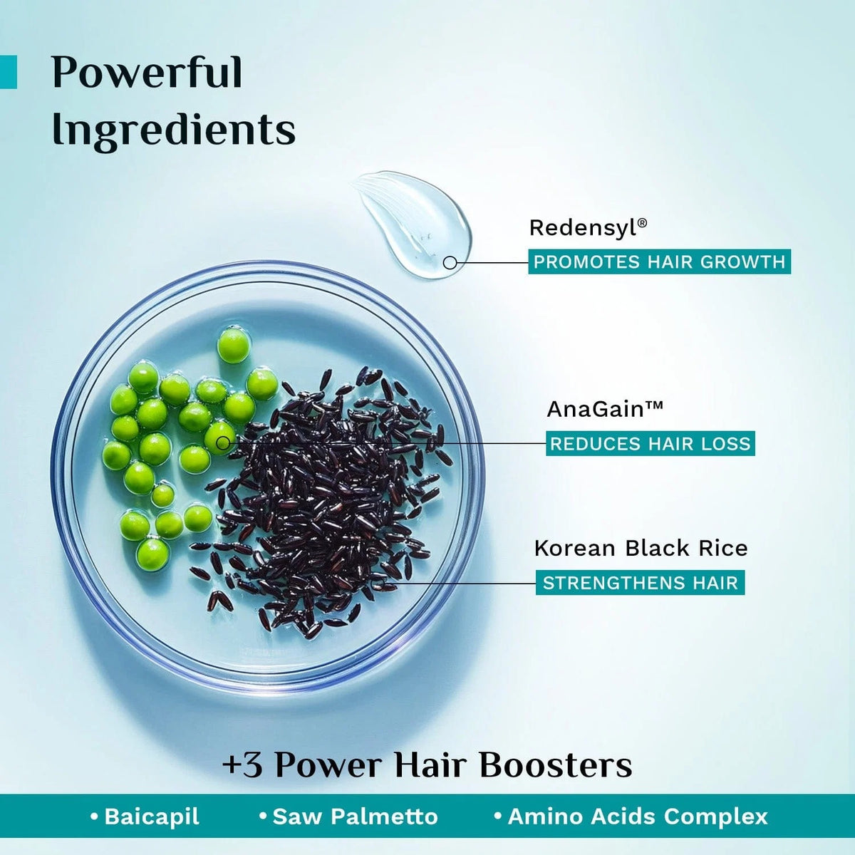Pilgrim Redensyl & Argan Hairfall Control Shampoo - [200ml]