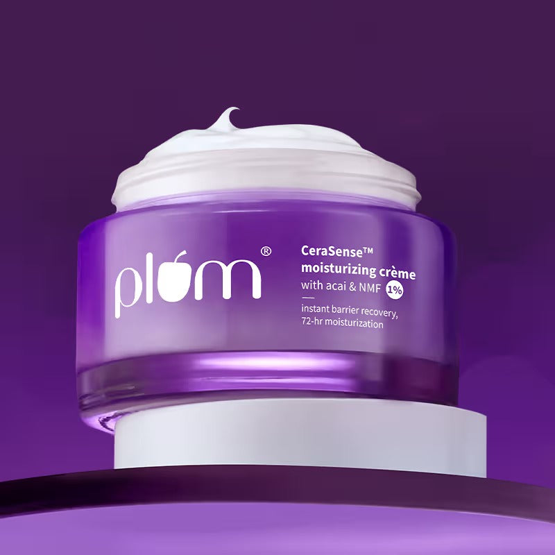 Plum Cerasense Barrier Repair Face Moisturizer With Ceramides & Peptides For Dry, Sensitive Skin