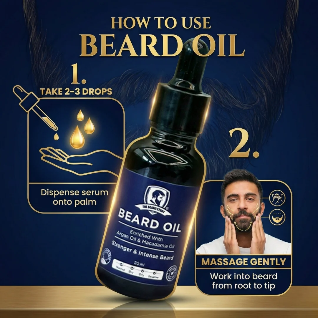 The Beard Story Beard Oil - [30ml]