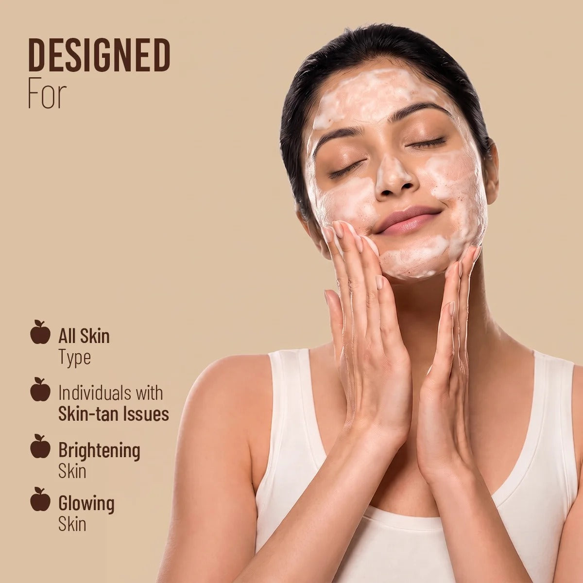Oshea Radiance D-Tan Facewash - [120gm]