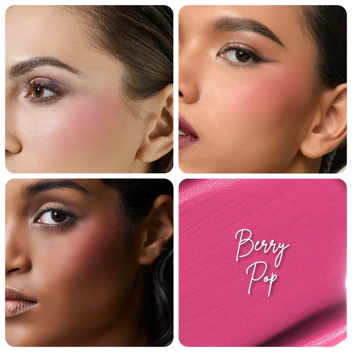 RENEE You Are Blushing Liquid Blush, Berry Pop - [6ml]