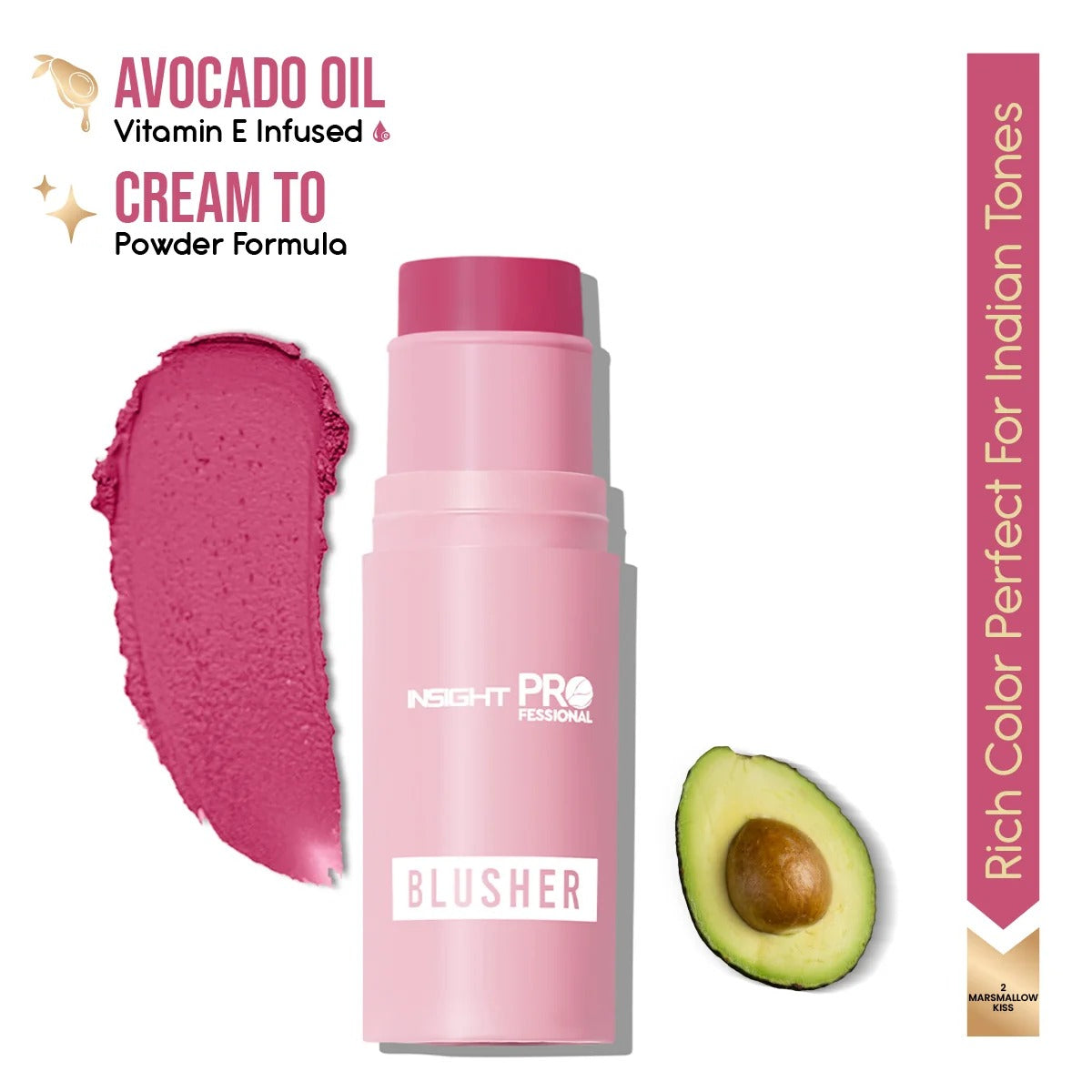 Insight Pro Blusher, Marshmallow Kiss