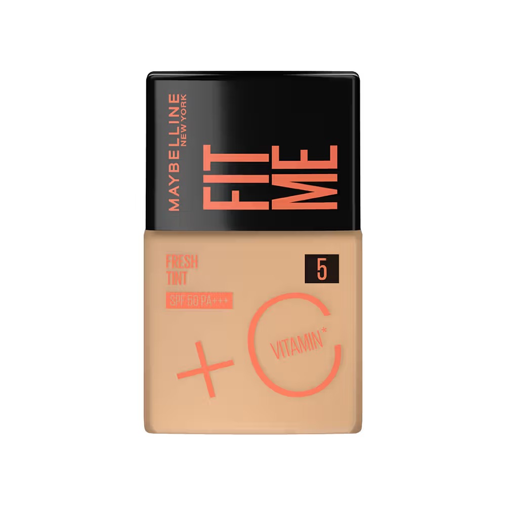 Maybelline New York Fit Me Fresh Tint, Lightweight, SPF 50 PA+++ & Vitamin C - Shade 05