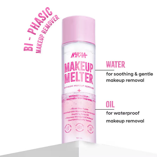 Nykaa Makeup Melter Oil-Infused Cleansing Water & Makeup Remover – 150ml