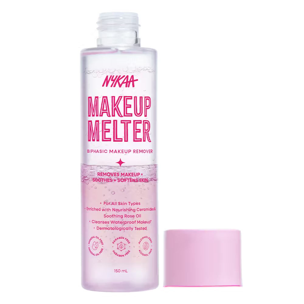 Nykaa Makeup Melter Oil-Infused Cleansing Water & Makeup Remover – 150ml