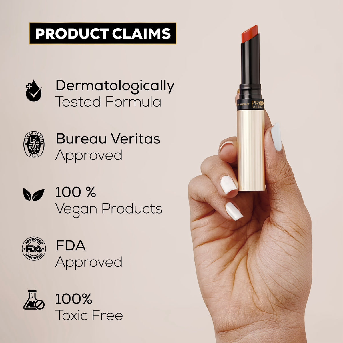 Insight Professional Hydra Luxe Lipstick - EGYPT, 2.5g