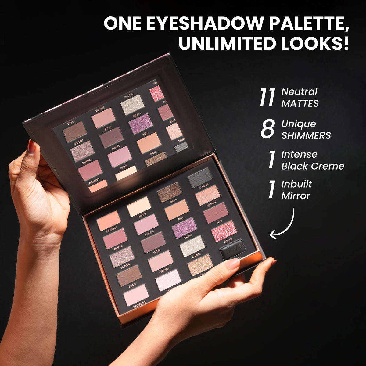 Insight Pro Let's Do It! Eyeshadow Palette for Everyday & Statement Eye Looks – 6g