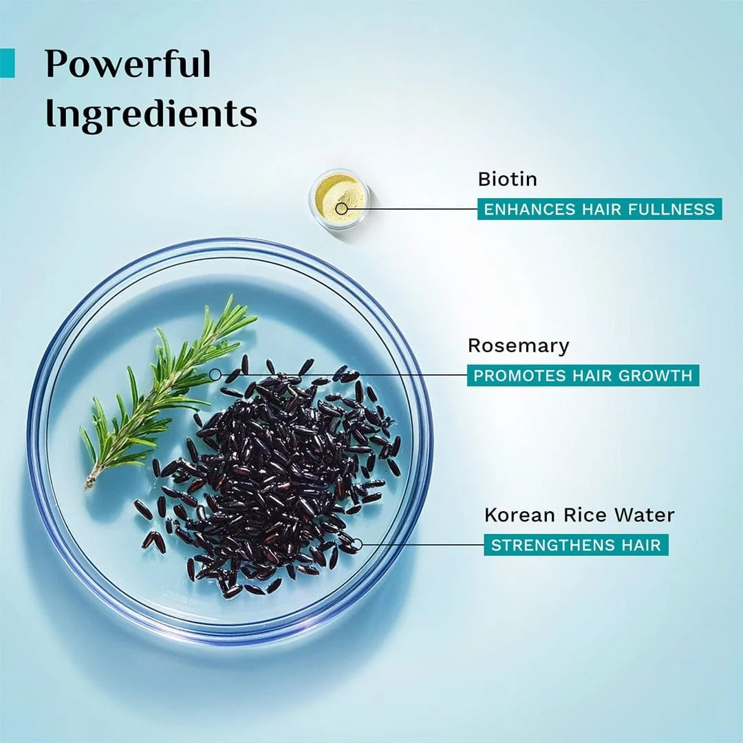 Pilgrim Korean Black Rice & Rosemary Water with Biotin
