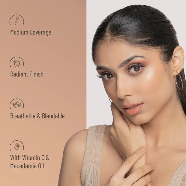 Swiss Beauty Daily Wear Lightweight Foundation – 04 Natural Nude, 40g