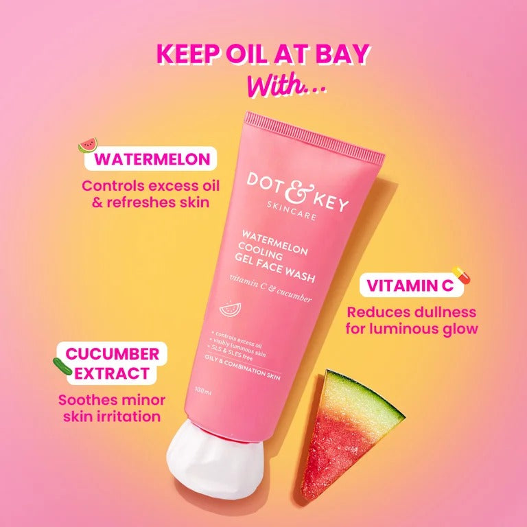 Dot & Key Watermelon Gel Face Wash