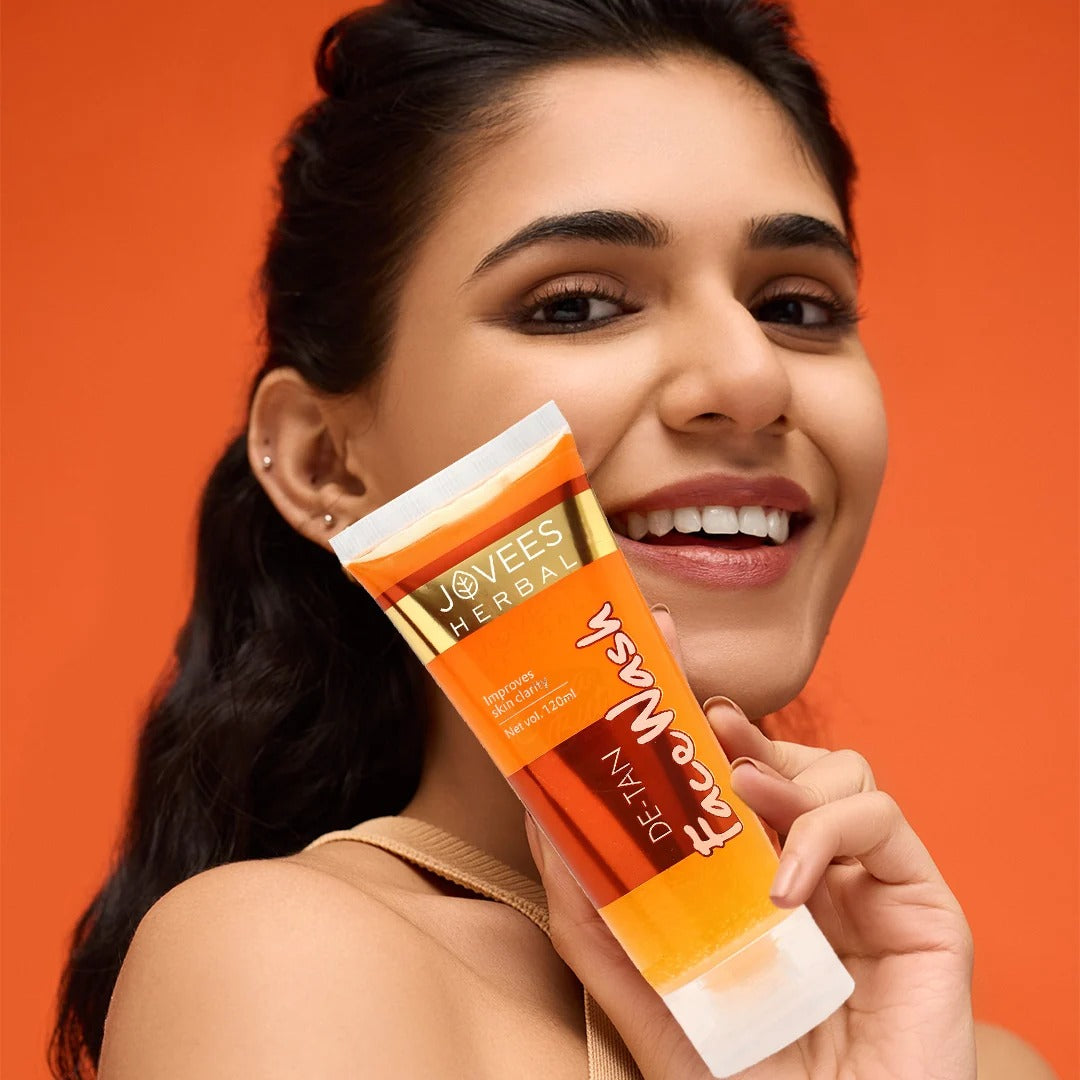 De-Tan Face Wash for Tan Removal | Gently Cleanses - [120ml]