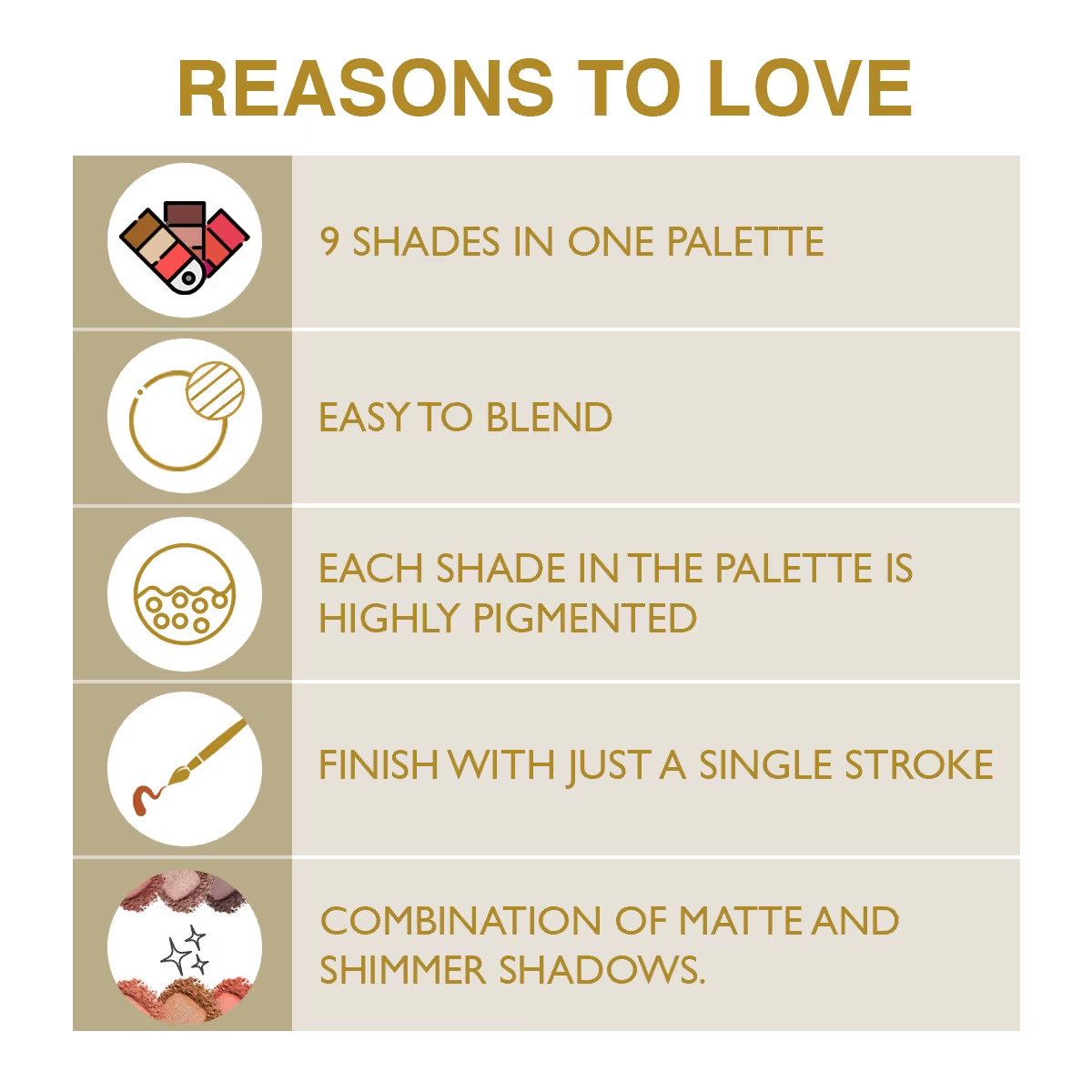 Insight Pro Brown Eyeshadow Palette for Neutral Eye Makeup – 15g