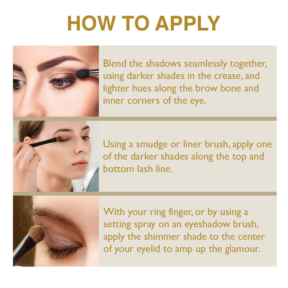 Insight Pro Brown Eyeshadow Palette for Neutral Eye Makeup – 15g