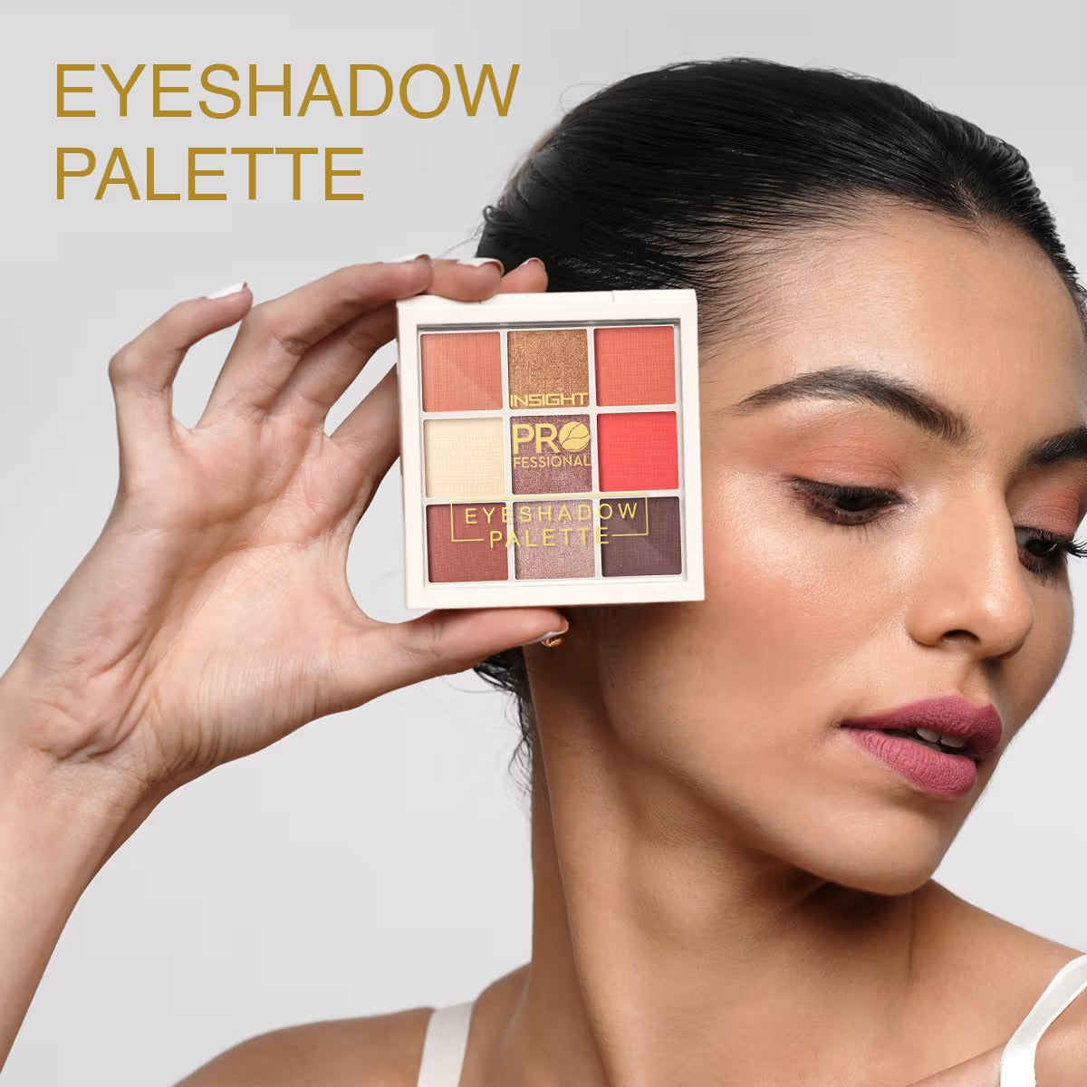 Insight Pro Brown Eyeshadow Palette for Neutral Eye Makeup – 15g