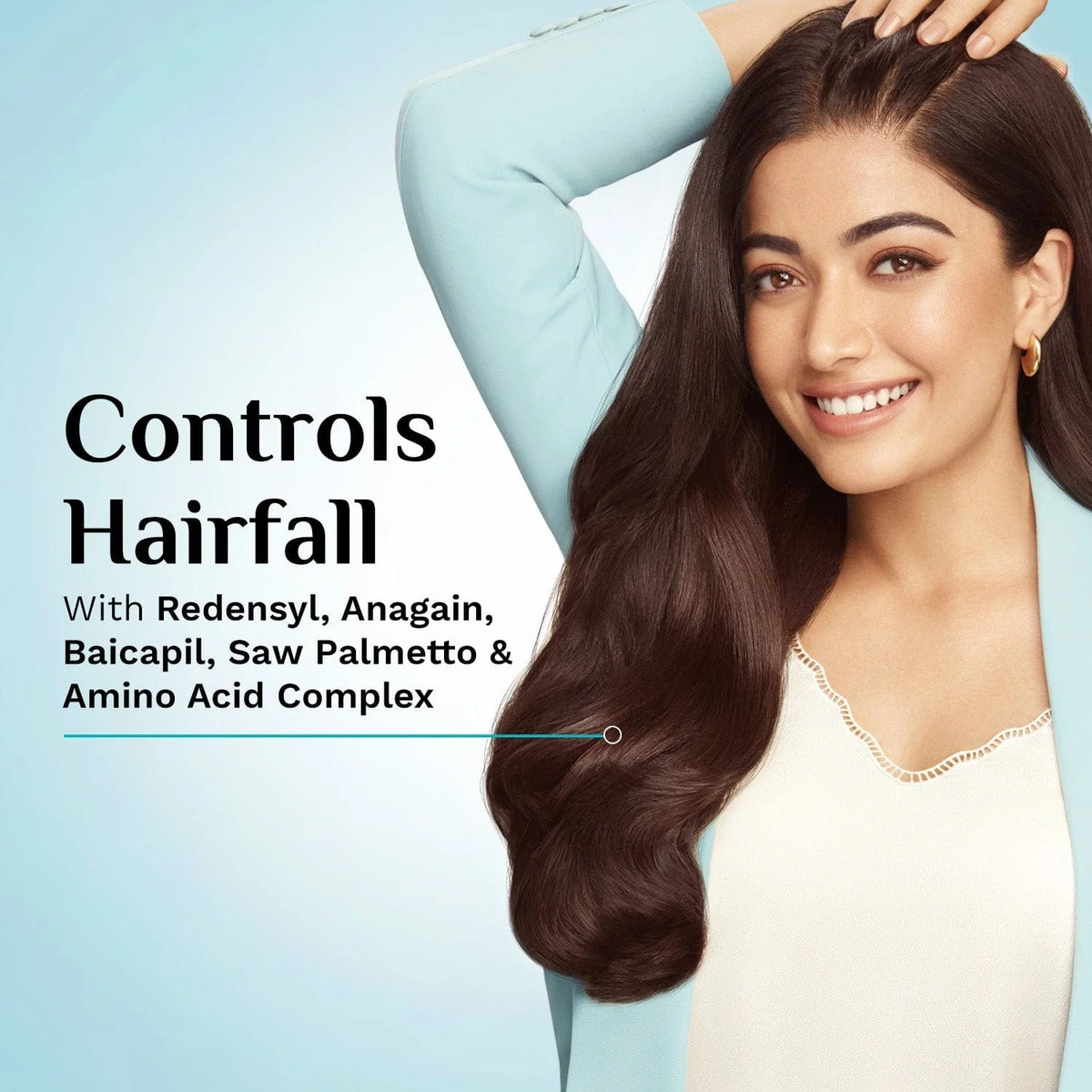 Pilgrim Redensyl & Argan Hairfall Control Shampoo - [200ml]