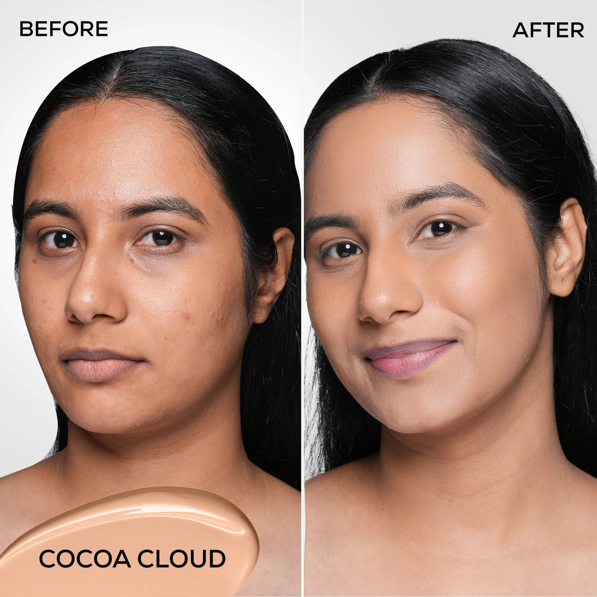 RENEE Bollywood Filter Pore Minimising Blurring Liquid Foundation,  Cocoa Cloud [30ml]